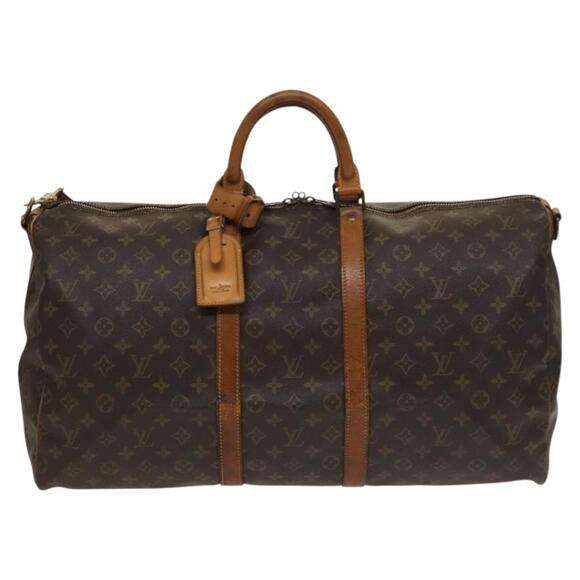 LOUIS VUITTON Monogram Keepall Bandouliere 55 Boston Bag M41414 - Picture 13 of 16